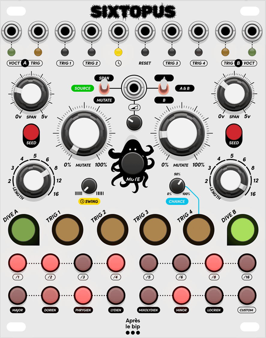 Sixtopus